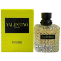 Valentino perfume bottle and packaging on a white background