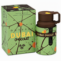 Odyssey Dubai Chocolat perfume bottle and packaging on a white background