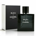 Bleu de Chanel perfume bottle and packaging on a white background
